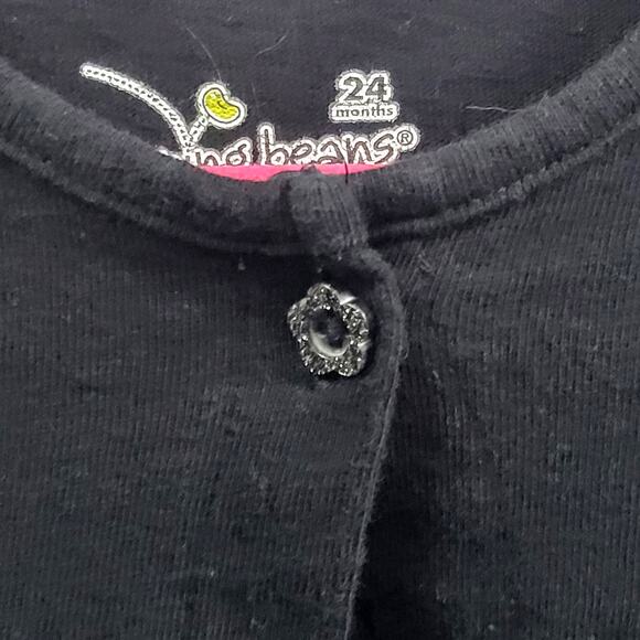 Jumping Beans Black Infant Sweater Size 24 Months - Picture 2 of 7